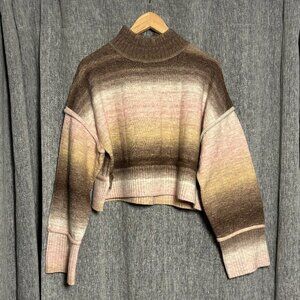 Pilcro from Anthropologie Cropped Sweater Size S